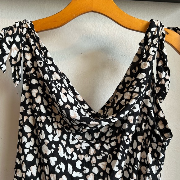 FP Intimately Bare It All Spotted Body suit Black Combo Size S - Picture 6 of 12